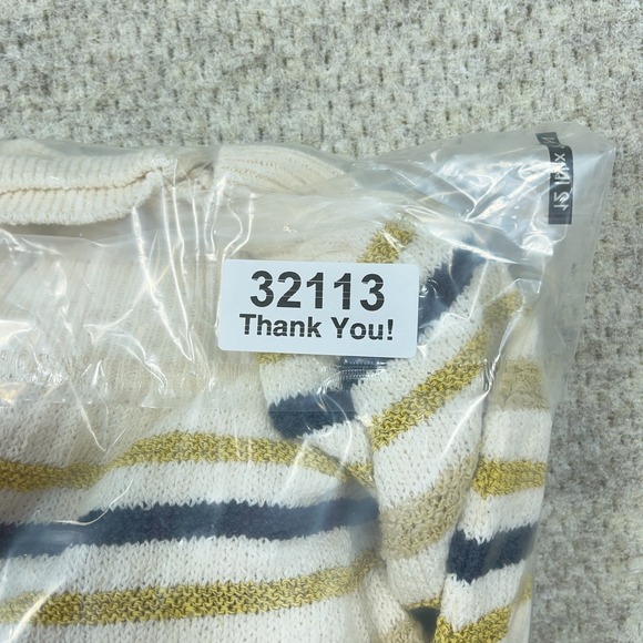 Vintage Grandpa Sweater Men Large Green Blue Geometric Colorblock Collared Italy - Picture 11 of 11